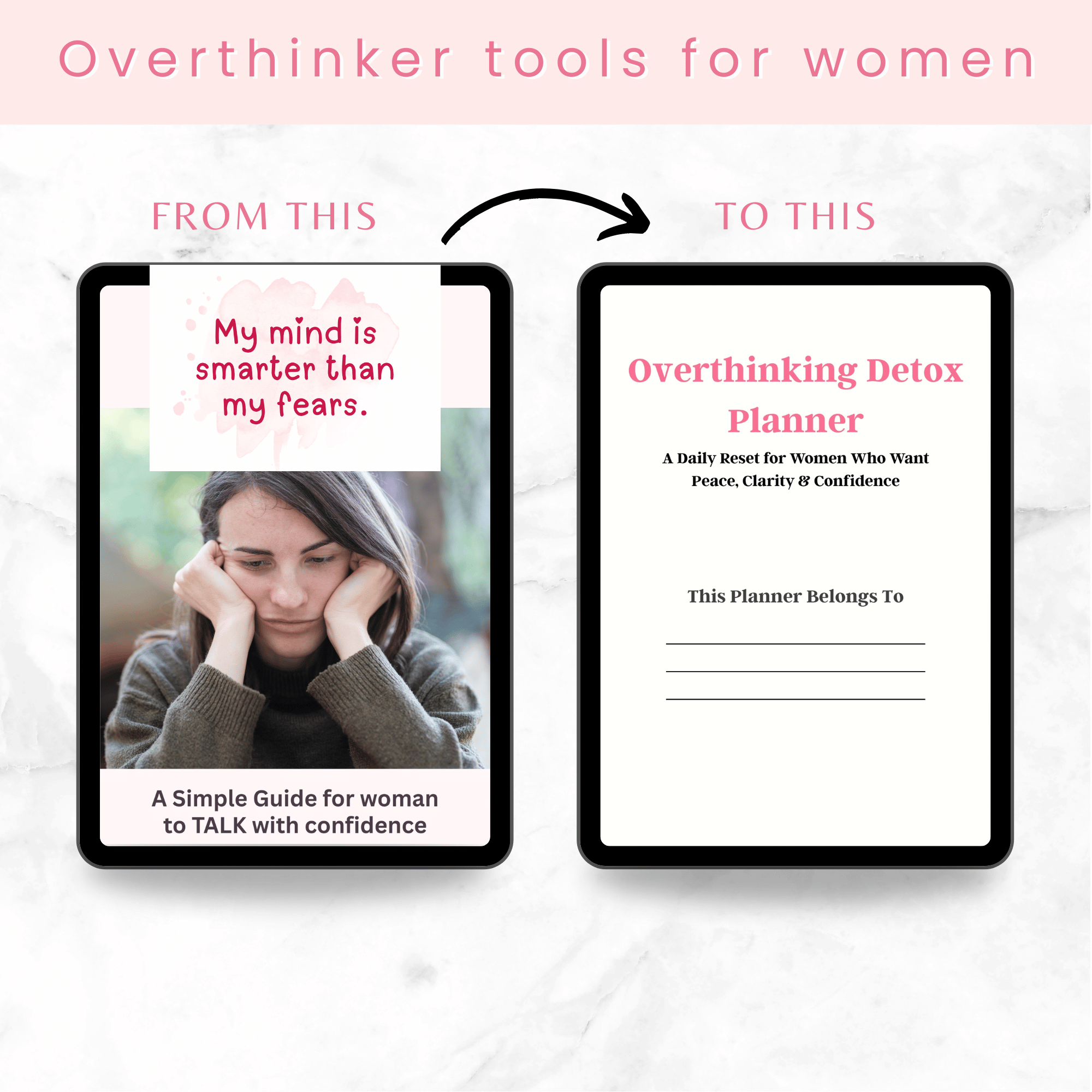 The Overthinking Detox Bundle Clear Your Thoughts, Heal Your Heart.